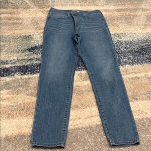 Madewell Light Blue Denim Jeans high waisted tall